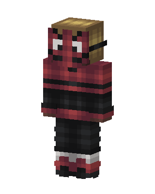 Red Spider Hero Minecraft skin
