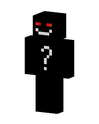 Black Villain Minecraft black skin
