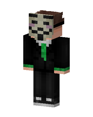 Masked Gentleman skin, 3D preview