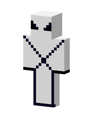 White Alien skin, 3D preview