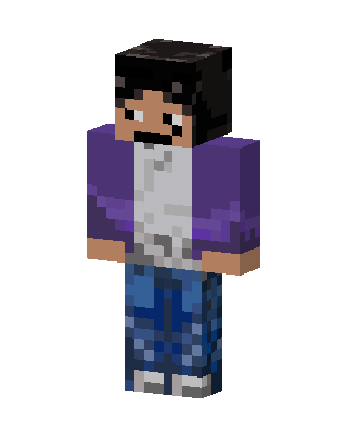 Purple Jacket Guy Minecraft skin