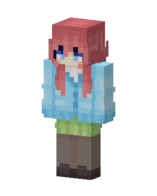 Miku Nakano skin, 3D preview