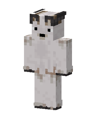 White Animal Minecraft white skin