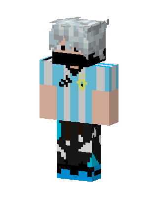 Blue Athlete Boy Minecraft skin