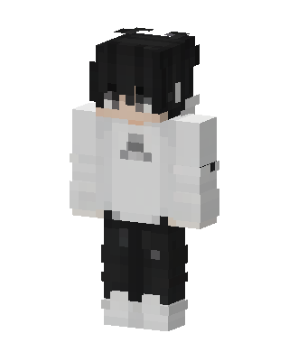 White Player Boy Minecraft white skin