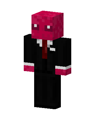 Black Villain Boy Minecraft black skin