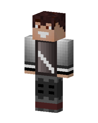 Gray Jacket Boy Minecraft skin