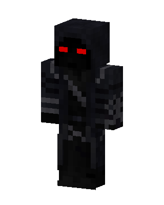 Black Hooded Villain Boy Minecraft skin