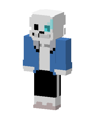 Sans skin, 3D preview