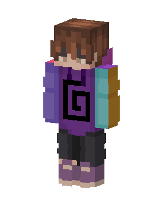 Purple Player Girl Minecraft purple skin