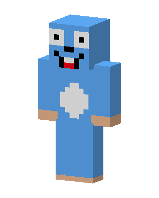 Gumball Watterson skin, 3D preview
