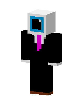 TV Head Agent skin, 3D preview