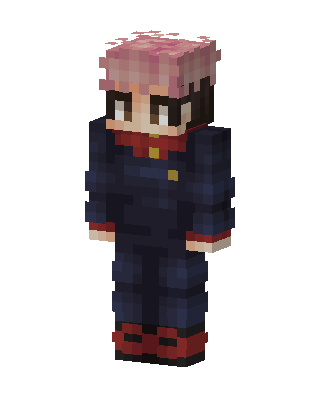 Yuji Itadori skin, 3D preview