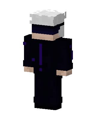 Satoru Gojo skin, 3D preview