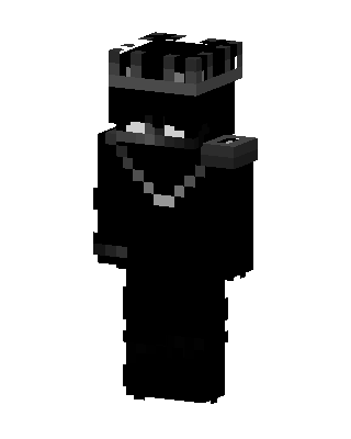 Black King Minecraft skin