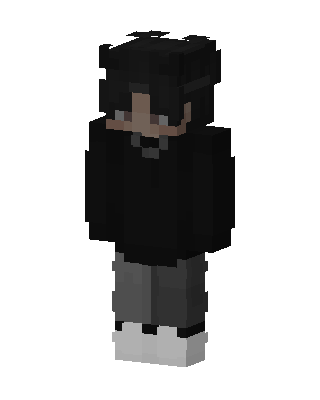 Shadow Hoodie skin, 3D preview