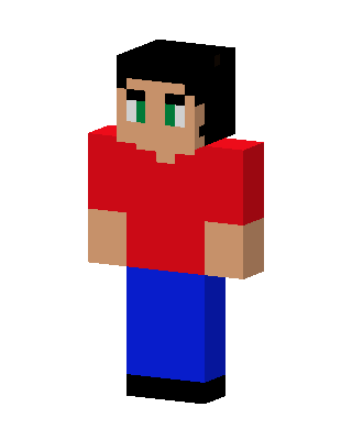 Red Mob Boy Minecraft red skin