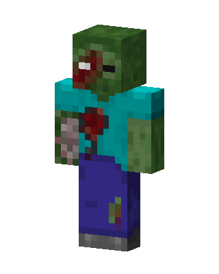 Green Zombie Boy Minecraft green skin