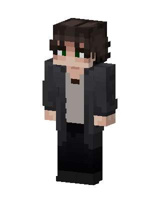 Black Player Boy skin, 3D preview