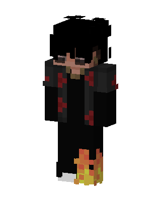 Akatsuki Flame Minecraft skin