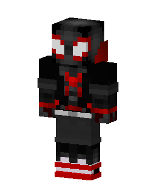 Miles Morales skin, 3D preview