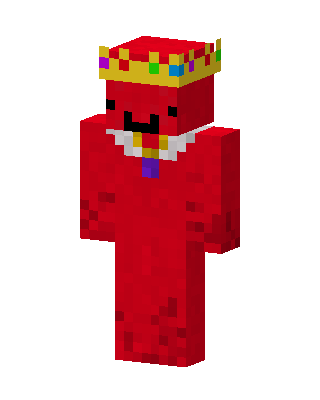 Red Royal Blob Minecraft red skin