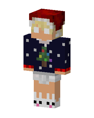 Christmas Sweater skin, 3D preview