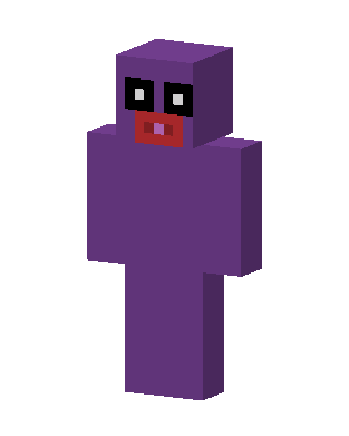 Purple Mob skin, 3D preview