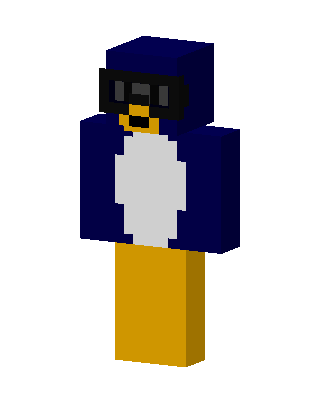 Cool Penguin skin, 3D preview