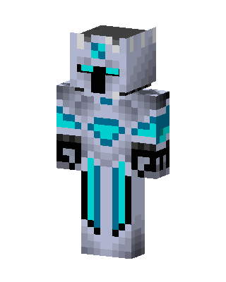 Diamond Knight skin, 3D preview