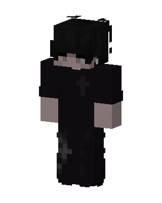Goth Priest Minecraft skin
