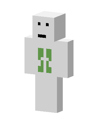 White Mob skin, 3D preview