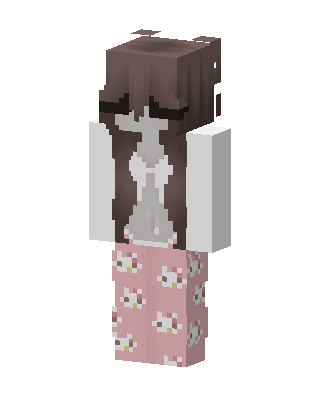 Kitty Pajamas skin, 3D preview