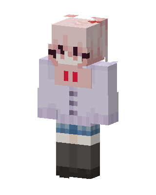 Pink Hair Hoodie Minecraft skin
