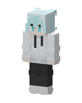 White Student Girl Minecraft Christmas skin