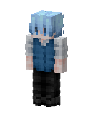 Frost Vest Boy skin, 3D preview