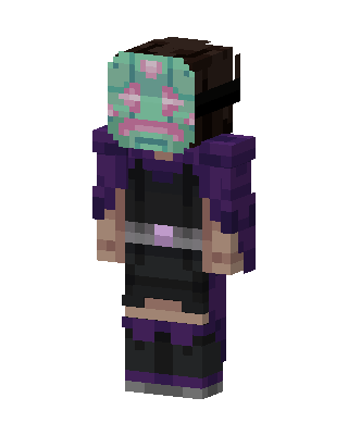 Jade Mask Mage skin, 3D preview