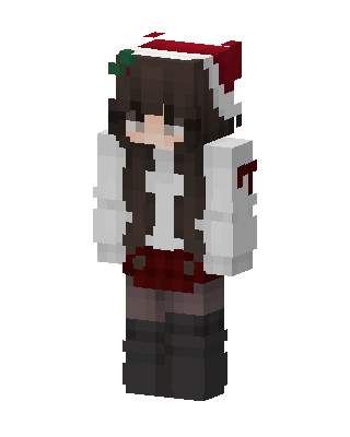 Holly Santa Girl Minecraft skin