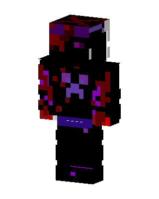 Black Hero Boy skin, 3D preview