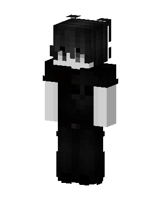 Monochrome Boy skin, 3D preview