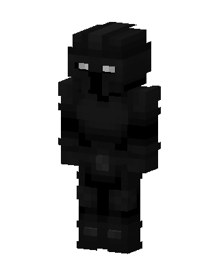 Shadow Knight skin, 3D preview