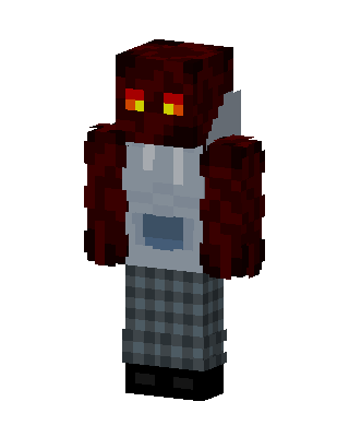 Red Mob Boy Minecraft skin