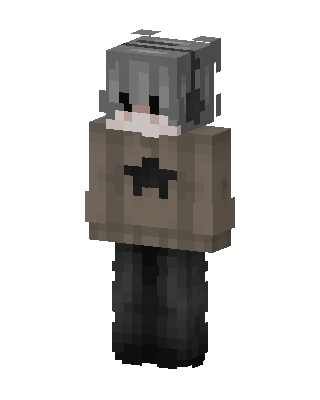 Ash Hoodie skin, 3D preview