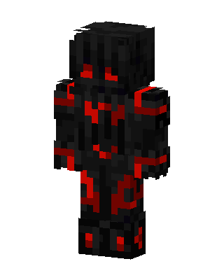Black Hero Boy skin, 3D preview
