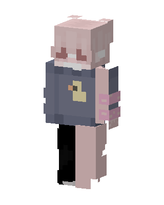 Ducky Sweater skin, 3D preview