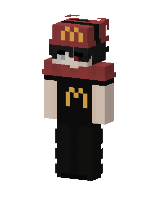 McDonald's Worker skin, 3D preview
