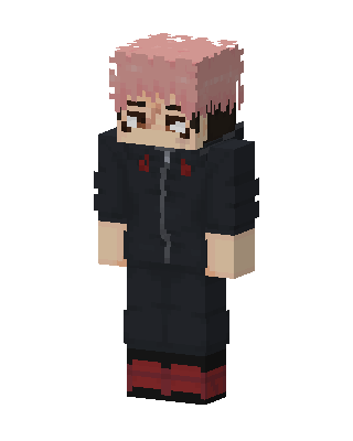 Yuji Itadori skin, 3D preview