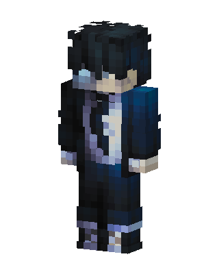 Midnight Hoodie Minecraft blue skin