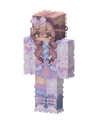 Pastel Angel skin, 3D preview