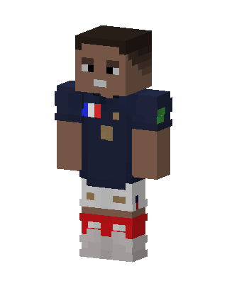 French Football Star Minecraft skin